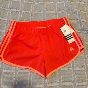 Adidas NWT Orange shorts - MEDIUM